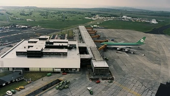 Airel Shot f Dublin Airport in the 90s
